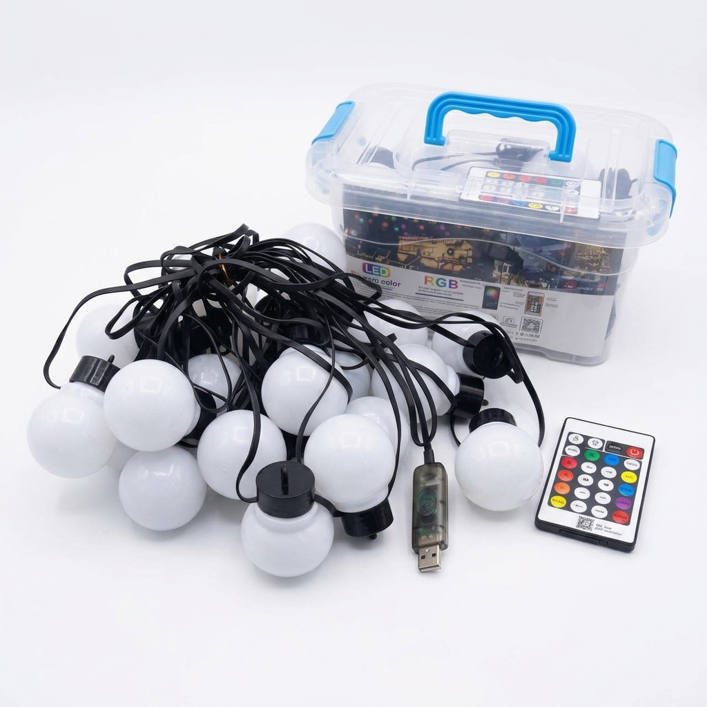 ریسه usb باکس دار اصلی ۹ متری ۱۰۰۰ رنگ