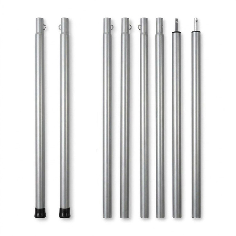 یک جفت پایه سایبان قطر2.5 طول240